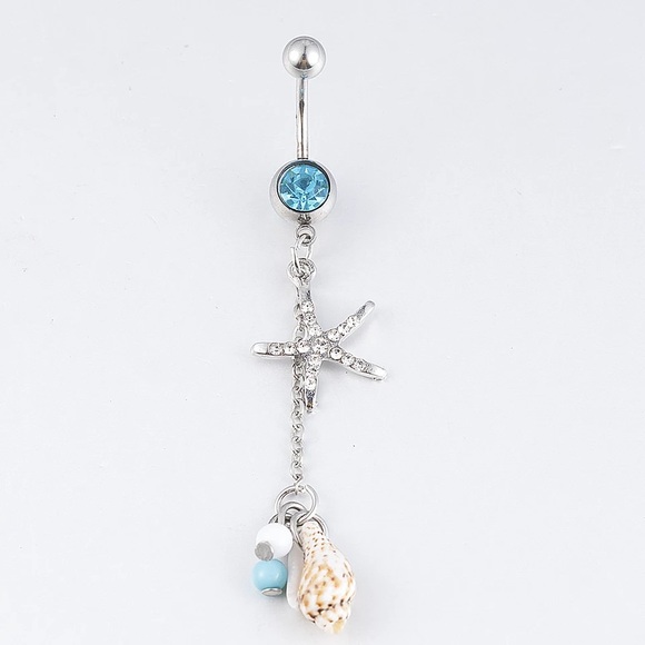 Jewelry - Starfish Shell Navel Bellybutton